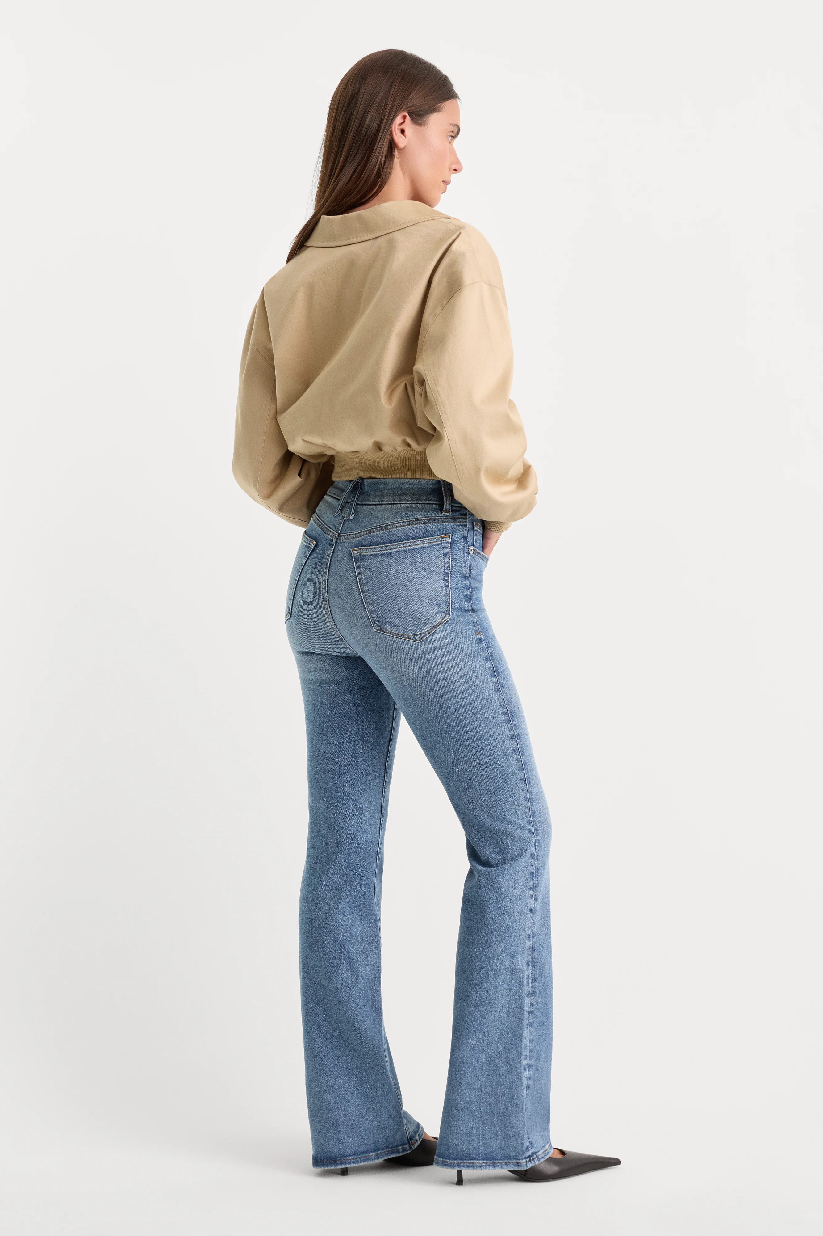 ALWAYS FITS GOOD CLASSIC BOOTCUT JEANS | INDIGO316 - Image 5
