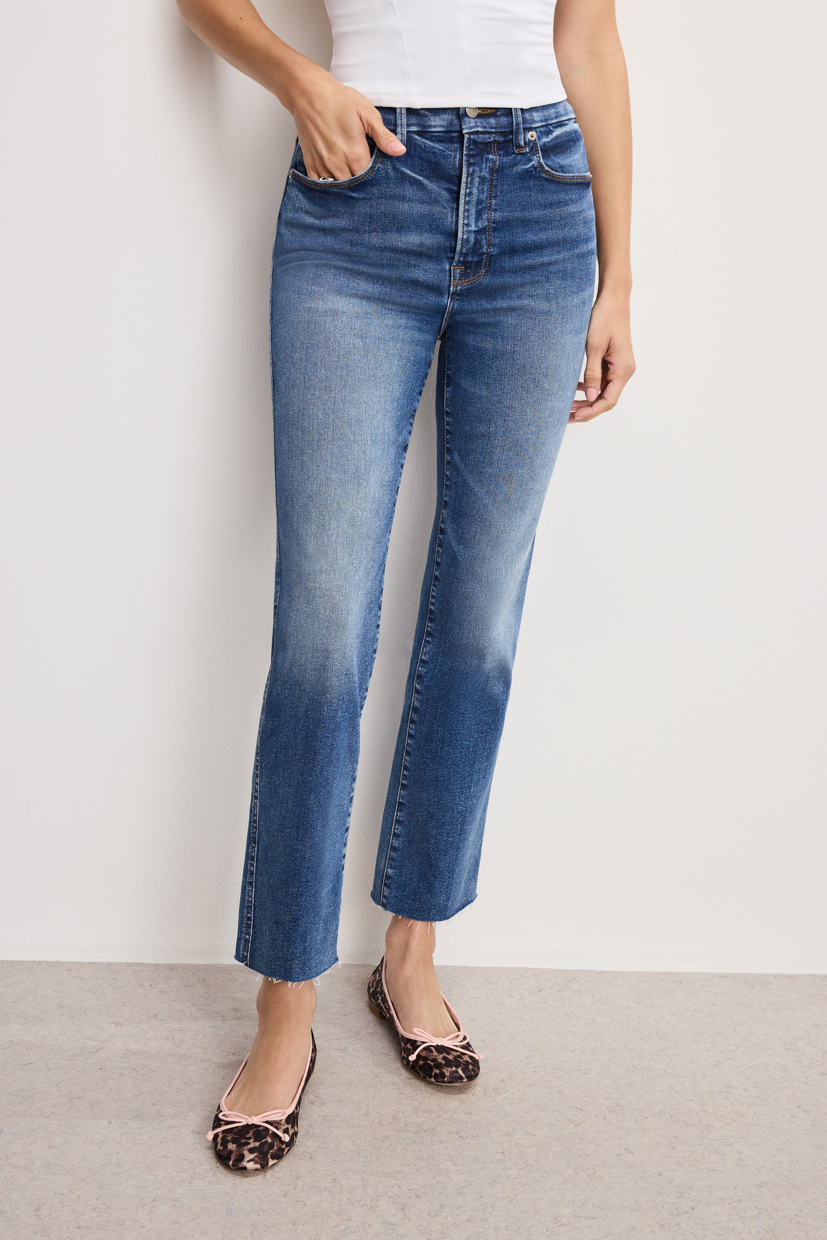 ALWAYS FITS GOOD CURVE STRAIGHT JEANS | INDIGO1071 - Image 2