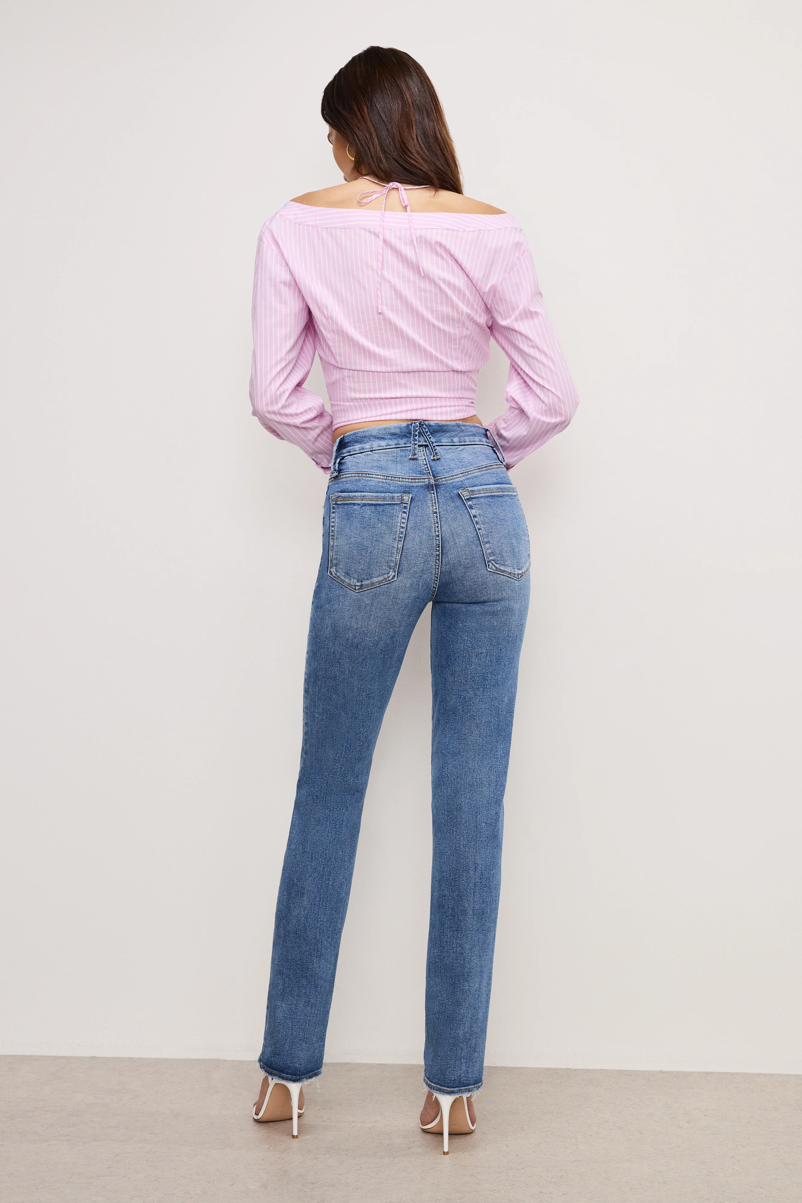 ALWAYS FITS GOOD LEGS STRAIGHT JEANS LONG | INDIGO316 - Image 4