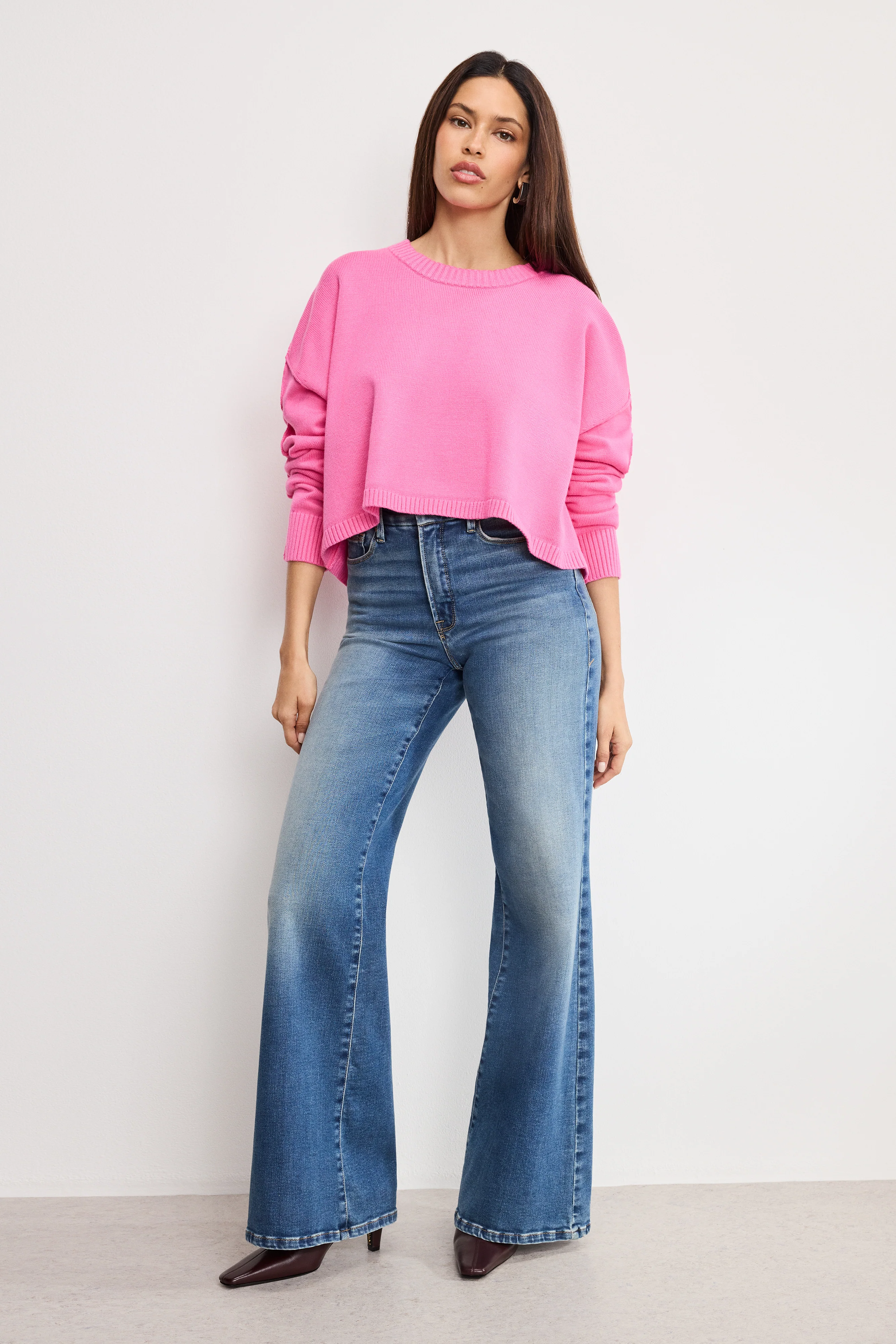 COZY KNIT CREW NECK | BOUQUET001 - Image 2
