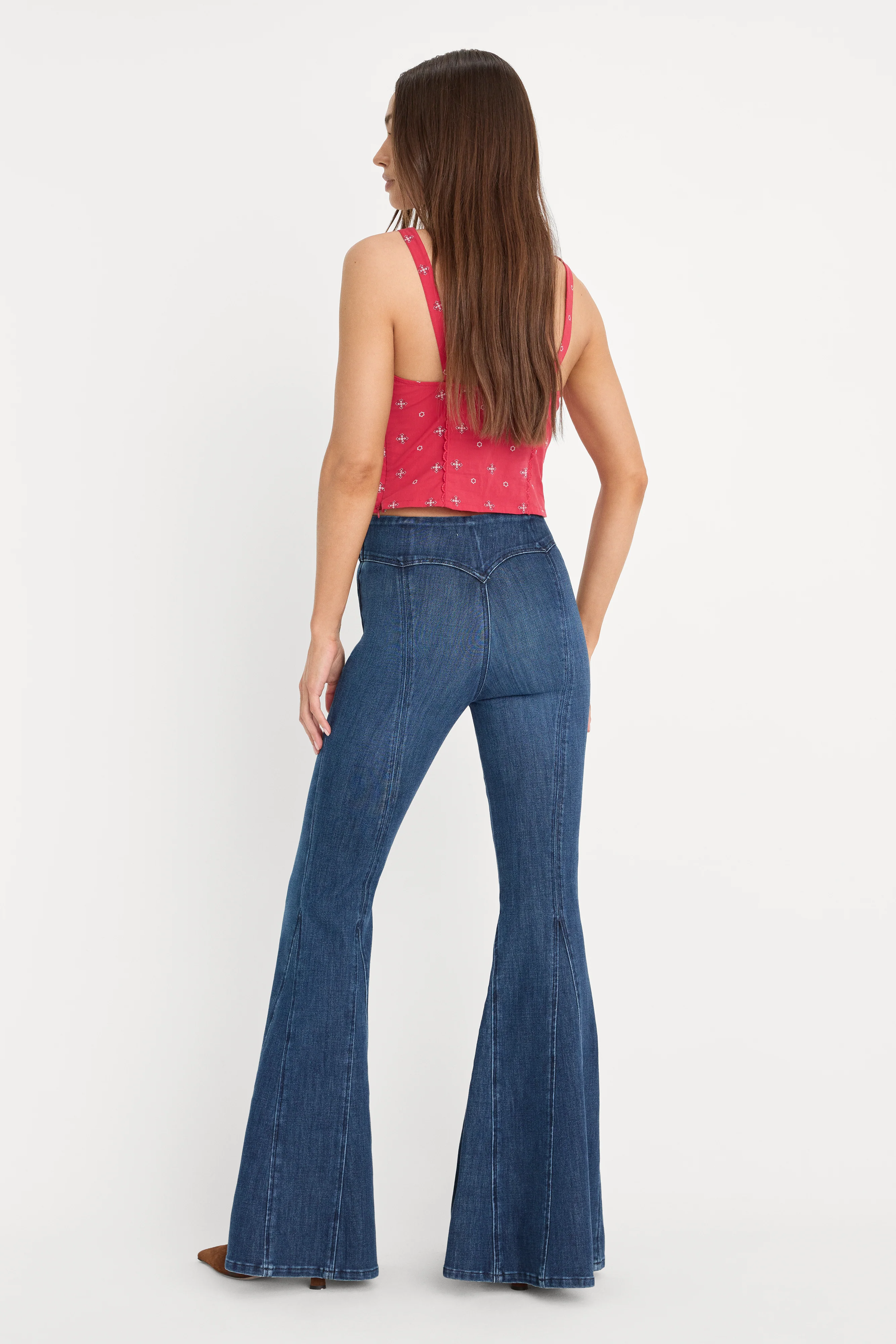 DOLLY JOLEANS EXTREME FLARE JEANS | INDIGO1196 - Image 5