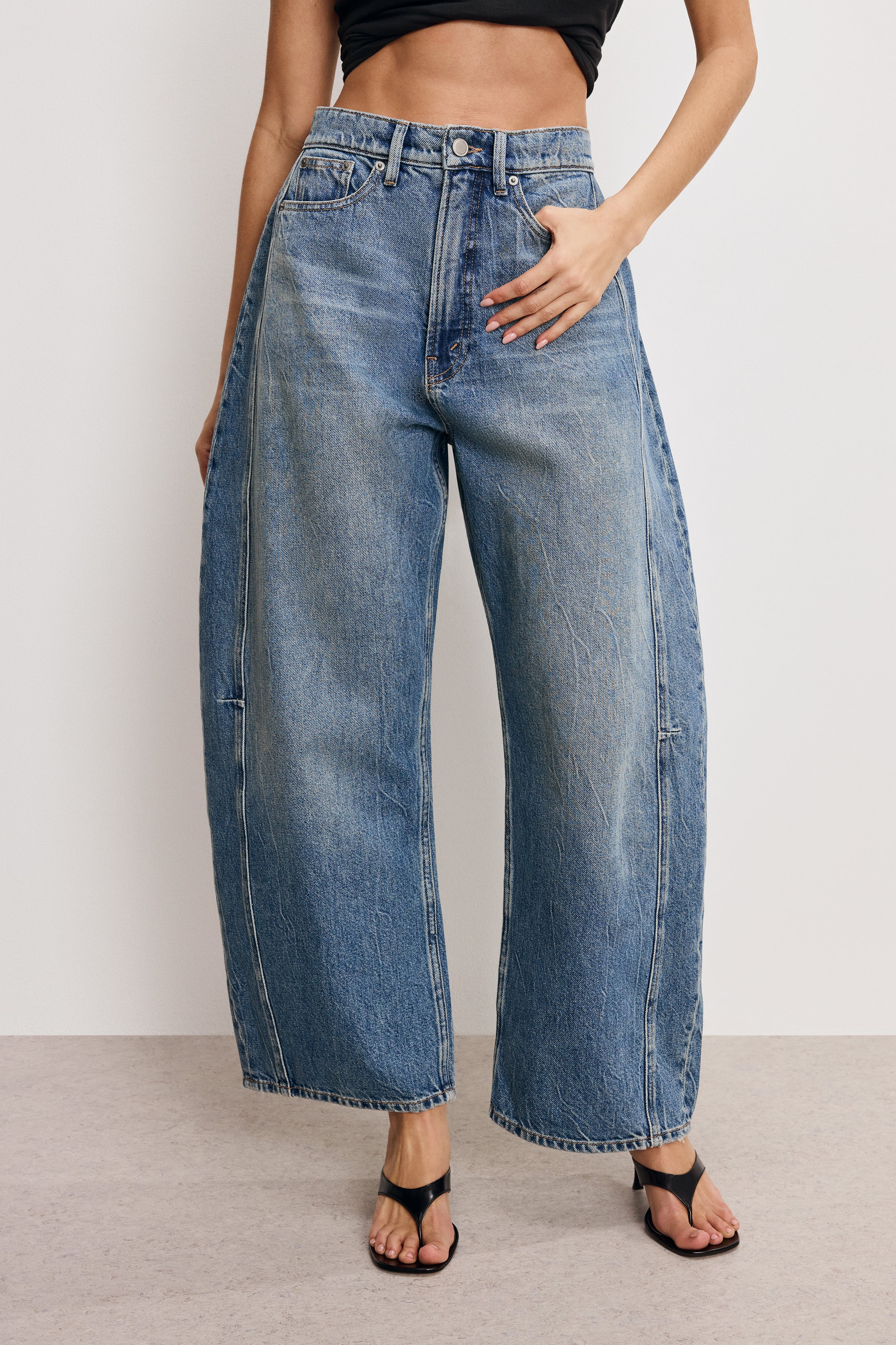 GOOD EXTREME BARREL JEANS | INDIGO966