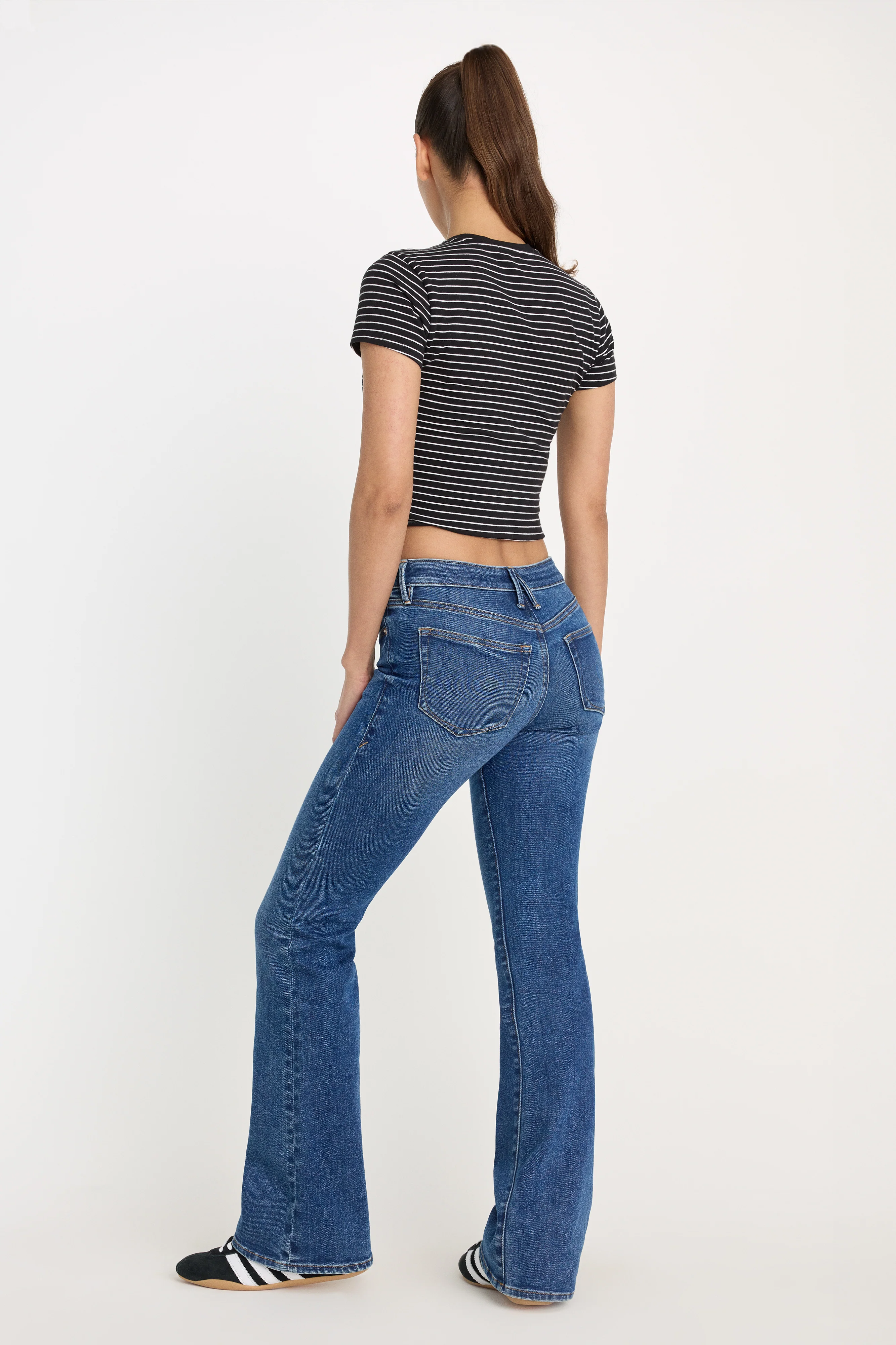 GOOD LOW RISE BOOTCUT JEANS | INDIGO1218 - Image 4