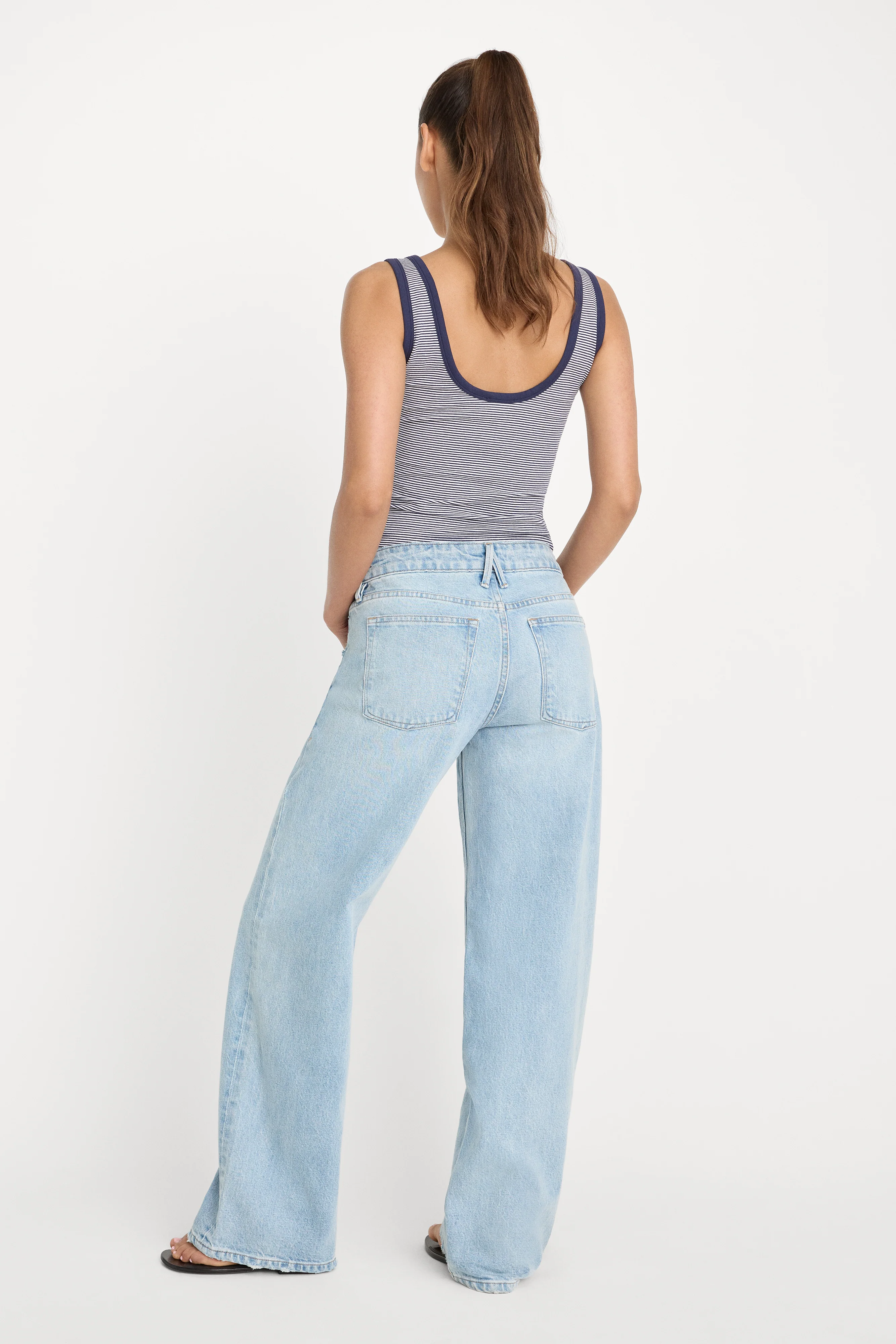 VINTAGE LOW LOOSE JEANS | INDIGO1223 - Image 5