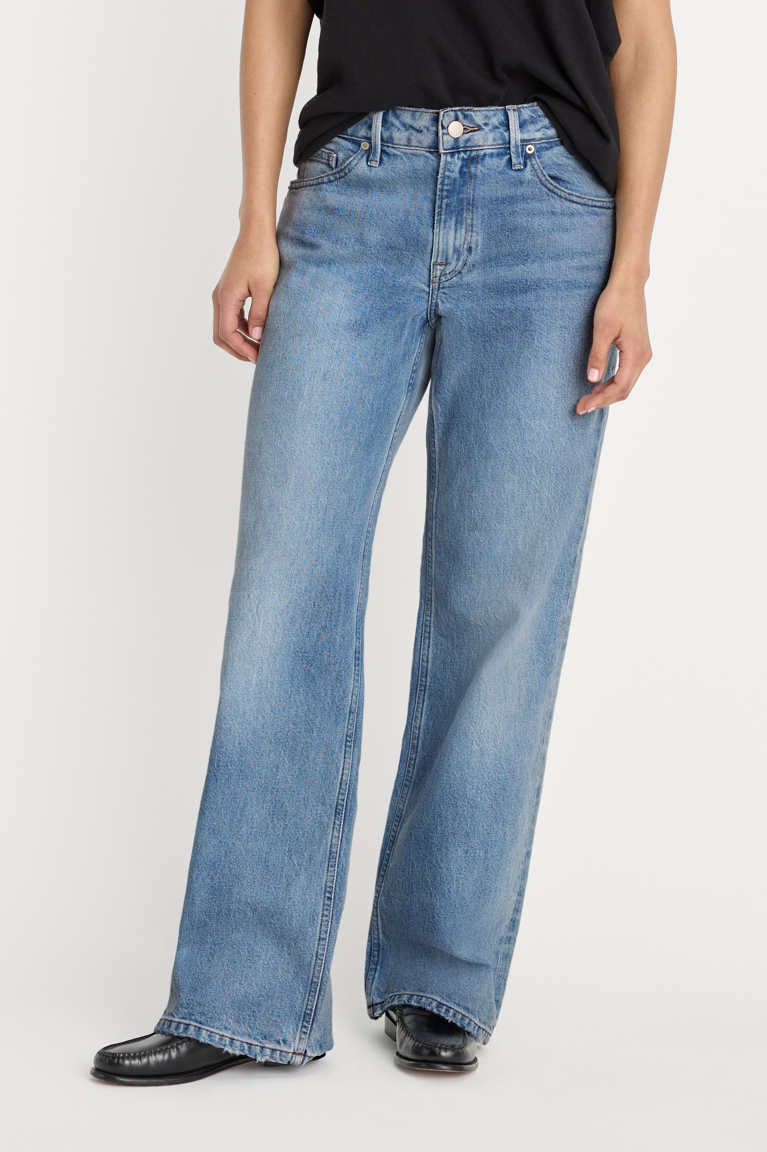 VINTAGE LOW LOOSE JEANS | INDIGO1224 - Image 2
