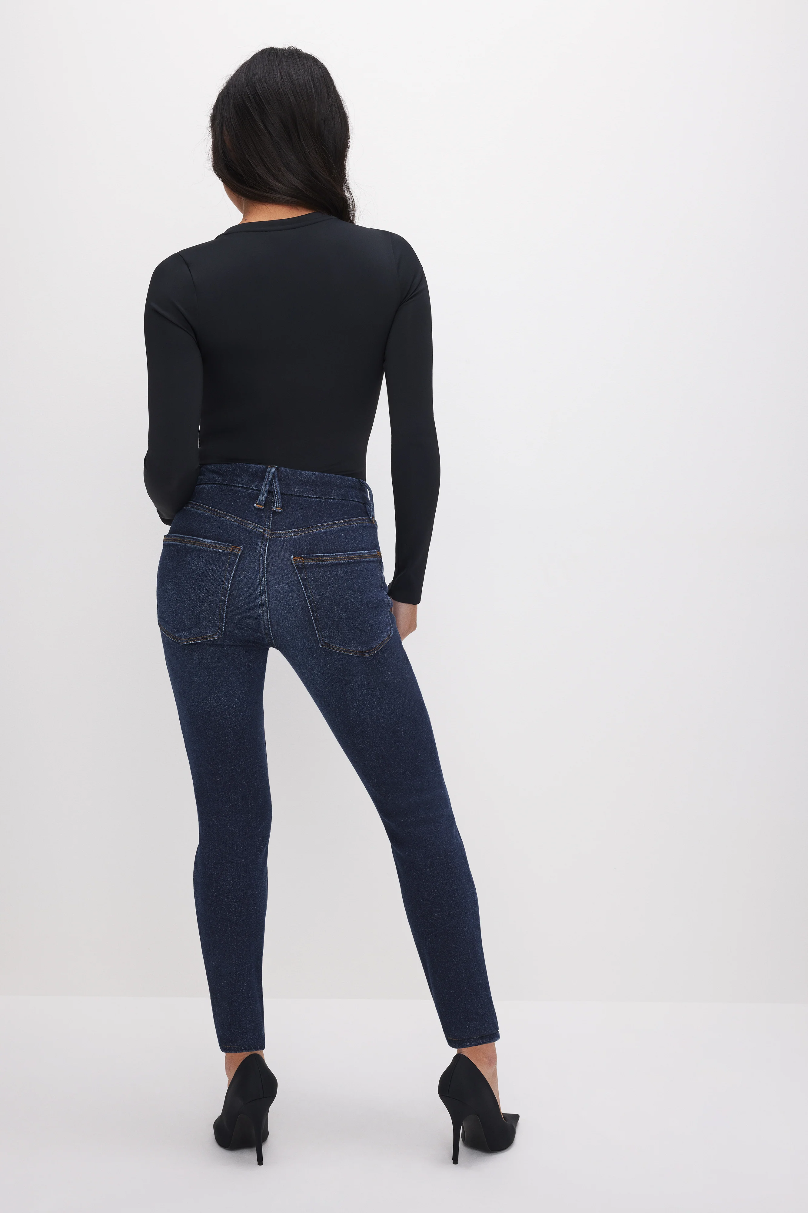 GOOD PETITE SKINNY JEANS | BLUE866 - Image 4
