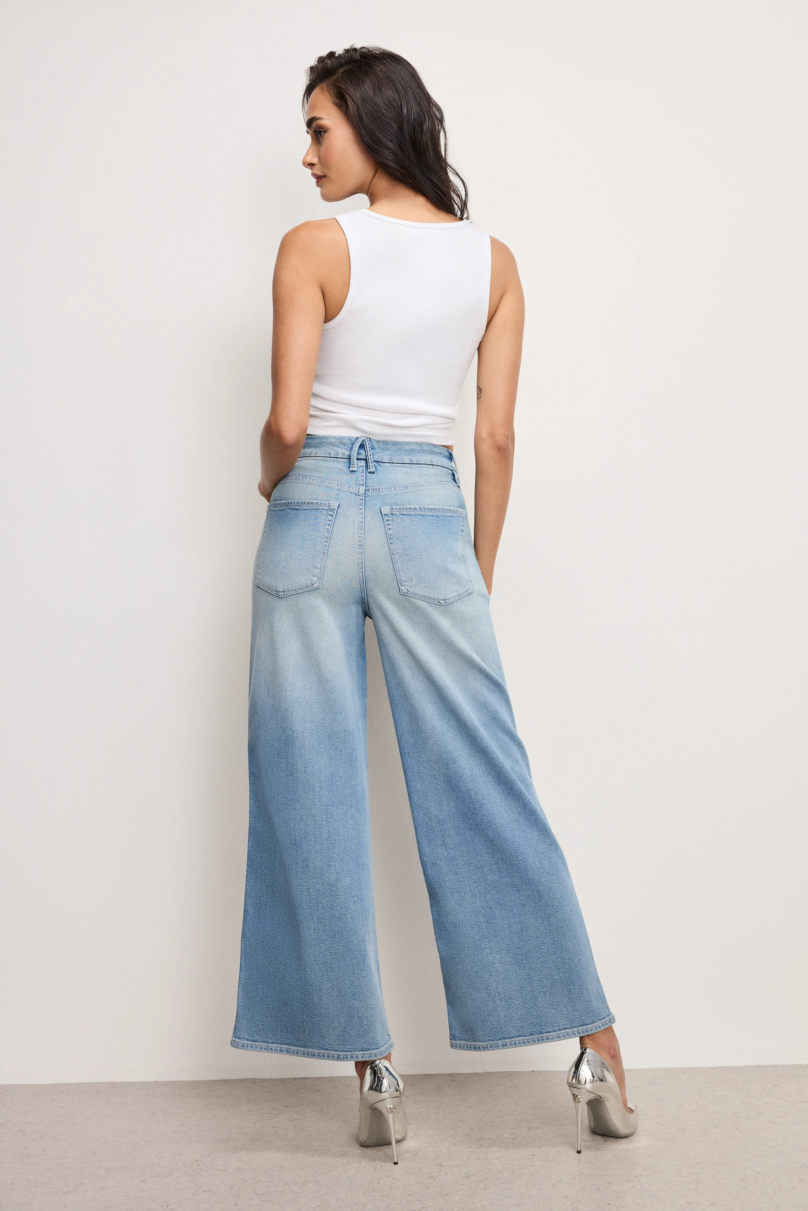 GOOD SKATE WIDE CROPPED JEANS | INDIGO958 - Image 2