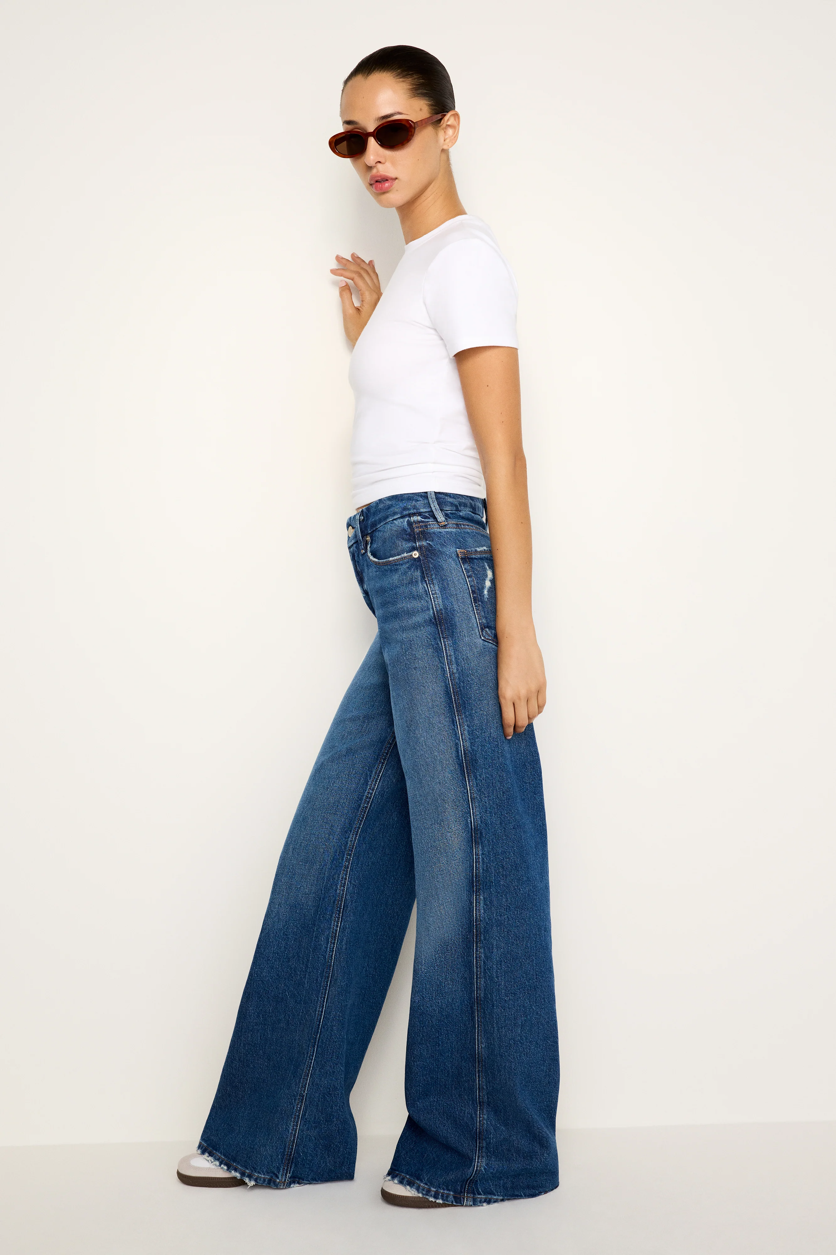 GOOD SKATE WIDE LEG JEANS | INDIGO713 - Image 3
