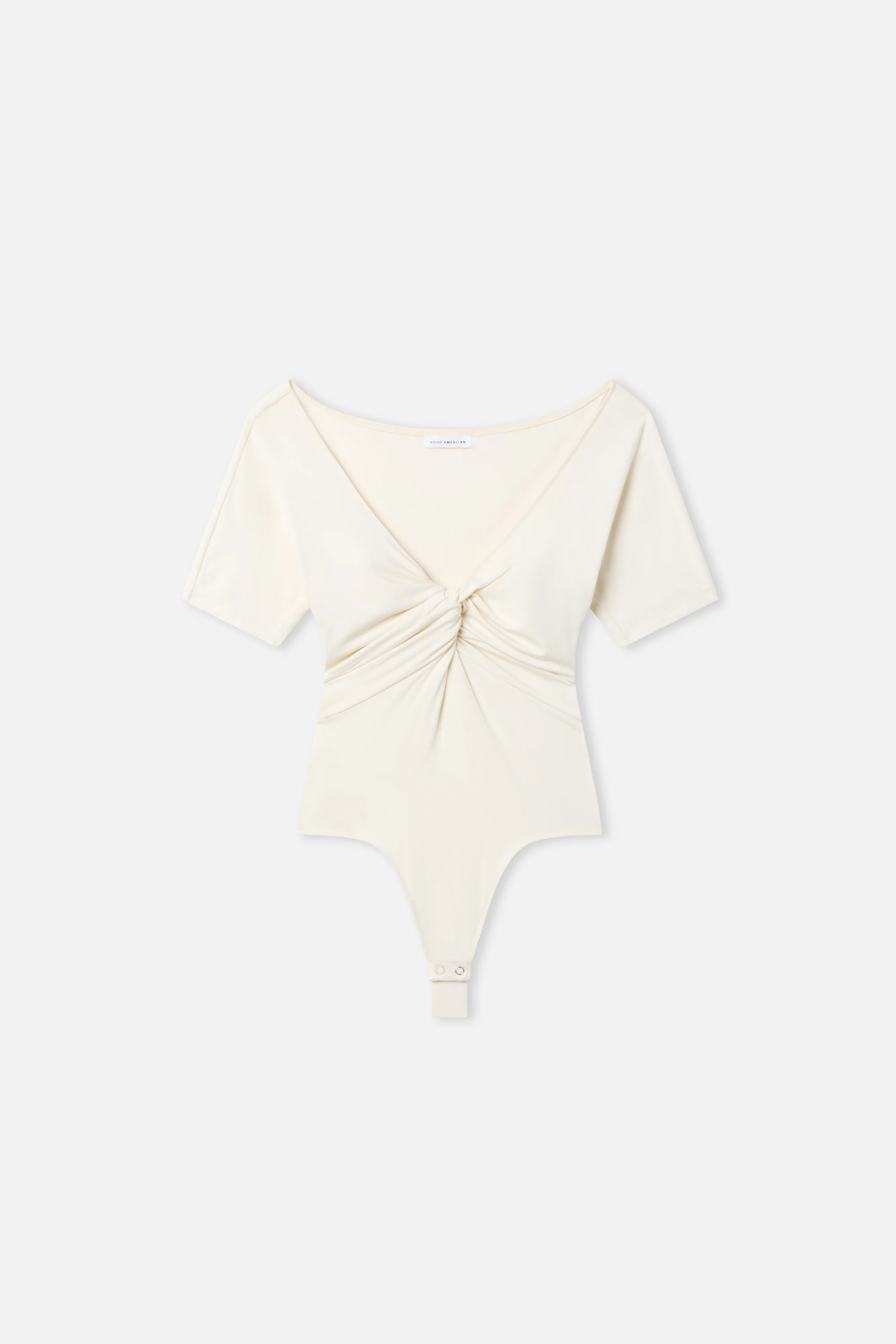 JERSEY TWIST FRONT BODYSUIT | ECRU003 - Image 6