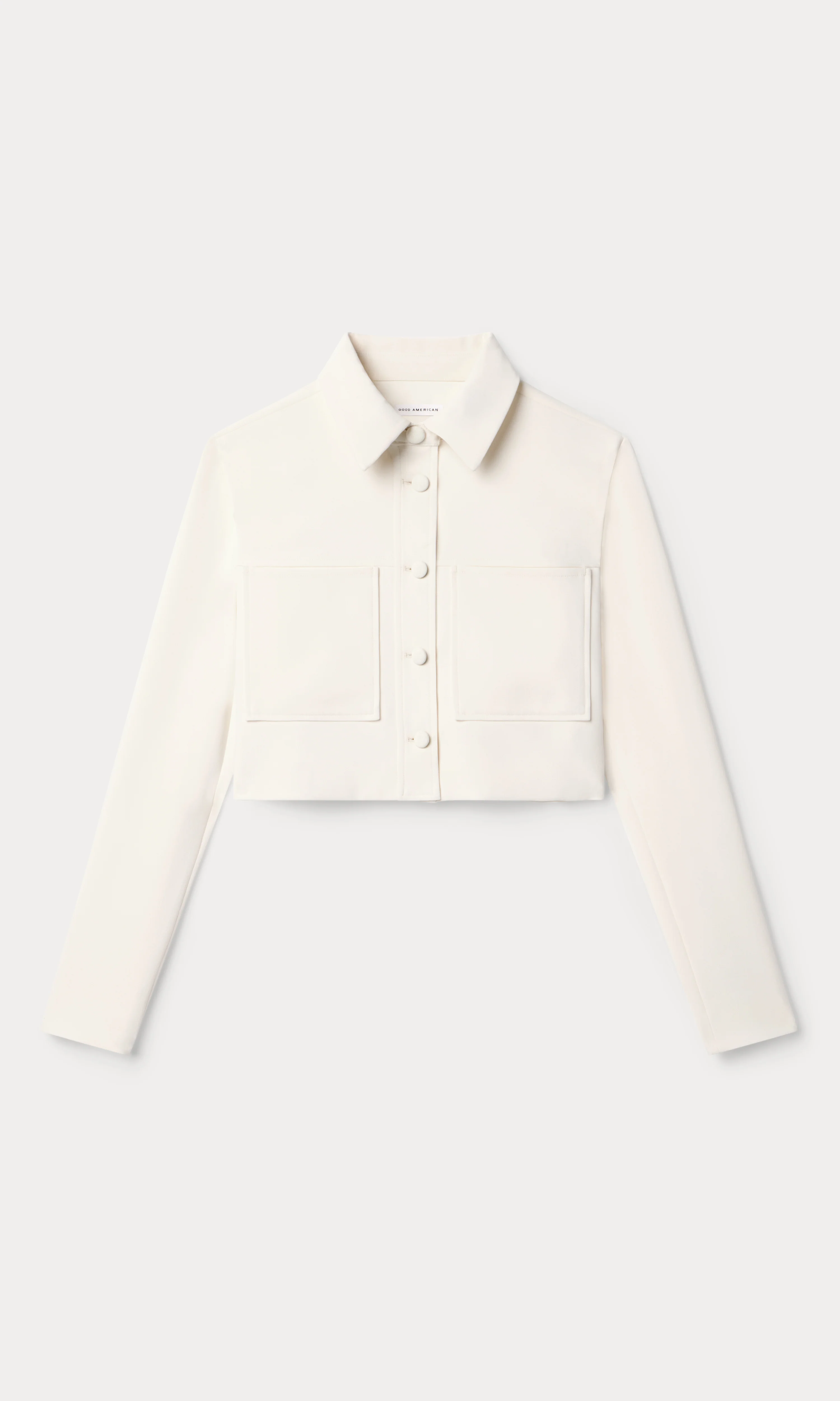 LUXE SUITING CROPPED JACKET | SOFT SHELL - Image 6