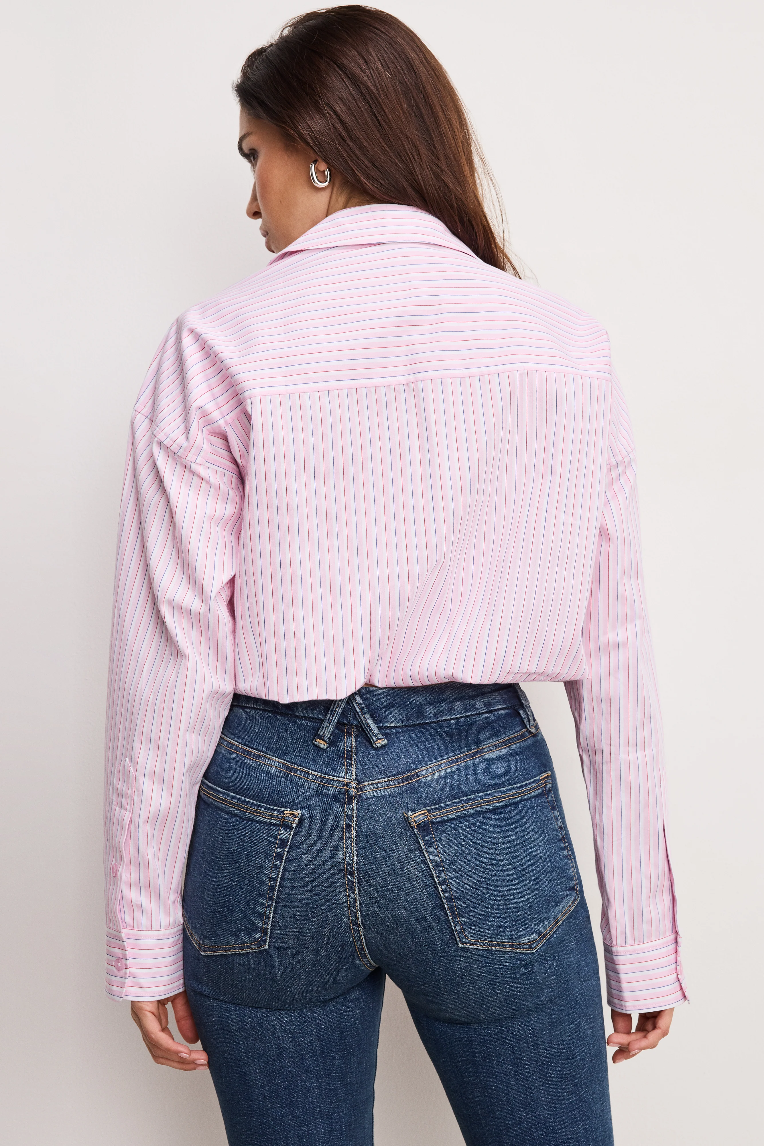 POPLIN BUBBLE SHIRT | CANDY STRIPE001 - Image 3