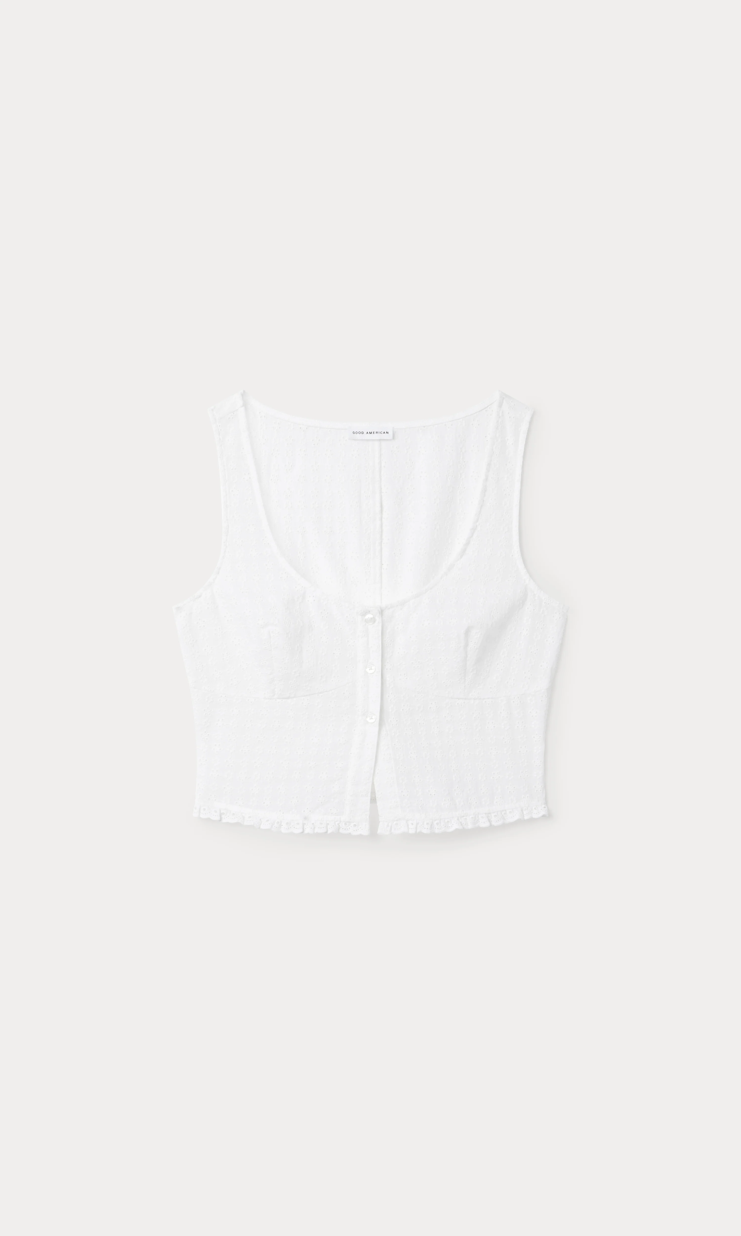 THE EYELET TOP | WHITE001 - Image 6
