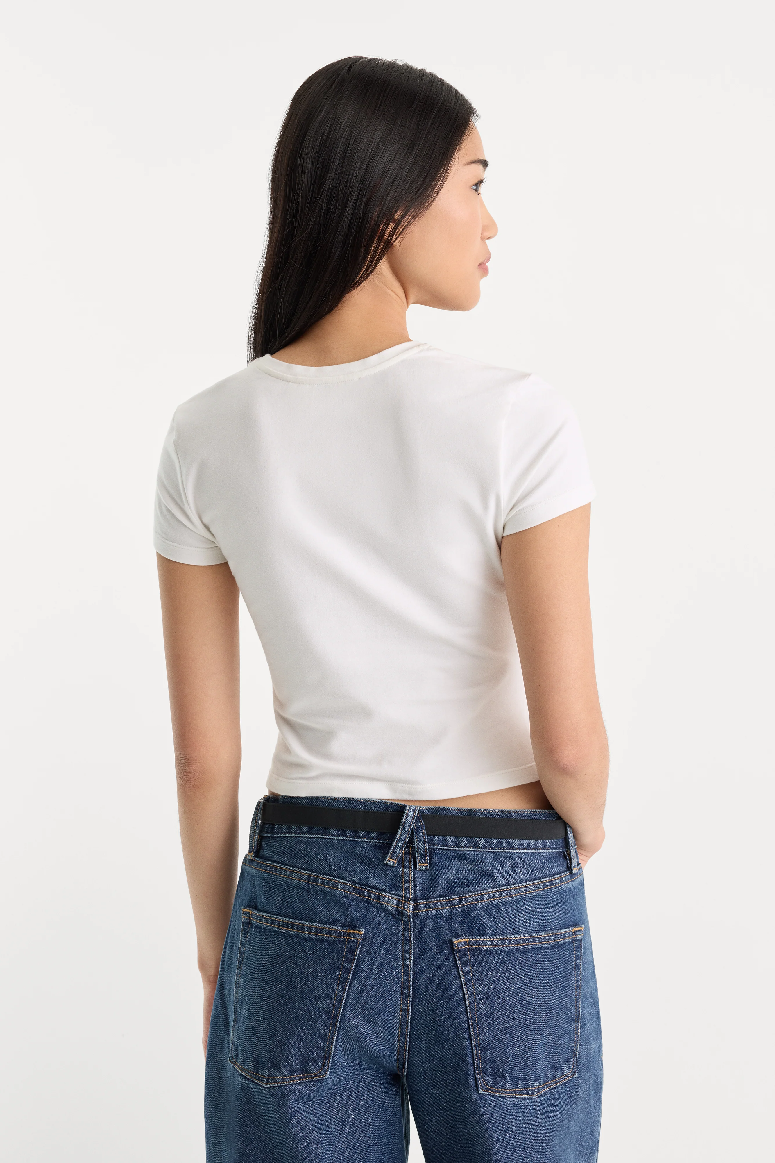 THE BABY TEE | WHITE - Image 4