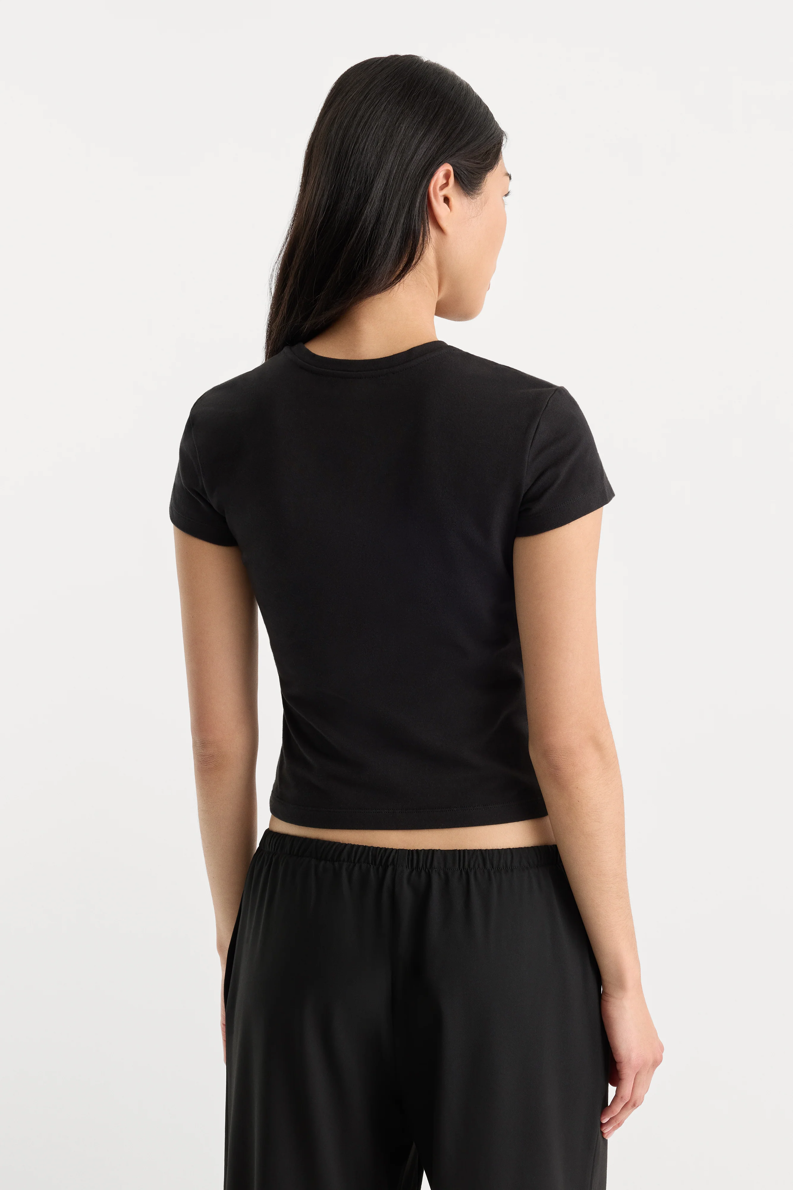 THE CAP SLEEVE TEE | BLACK001 - Image 2