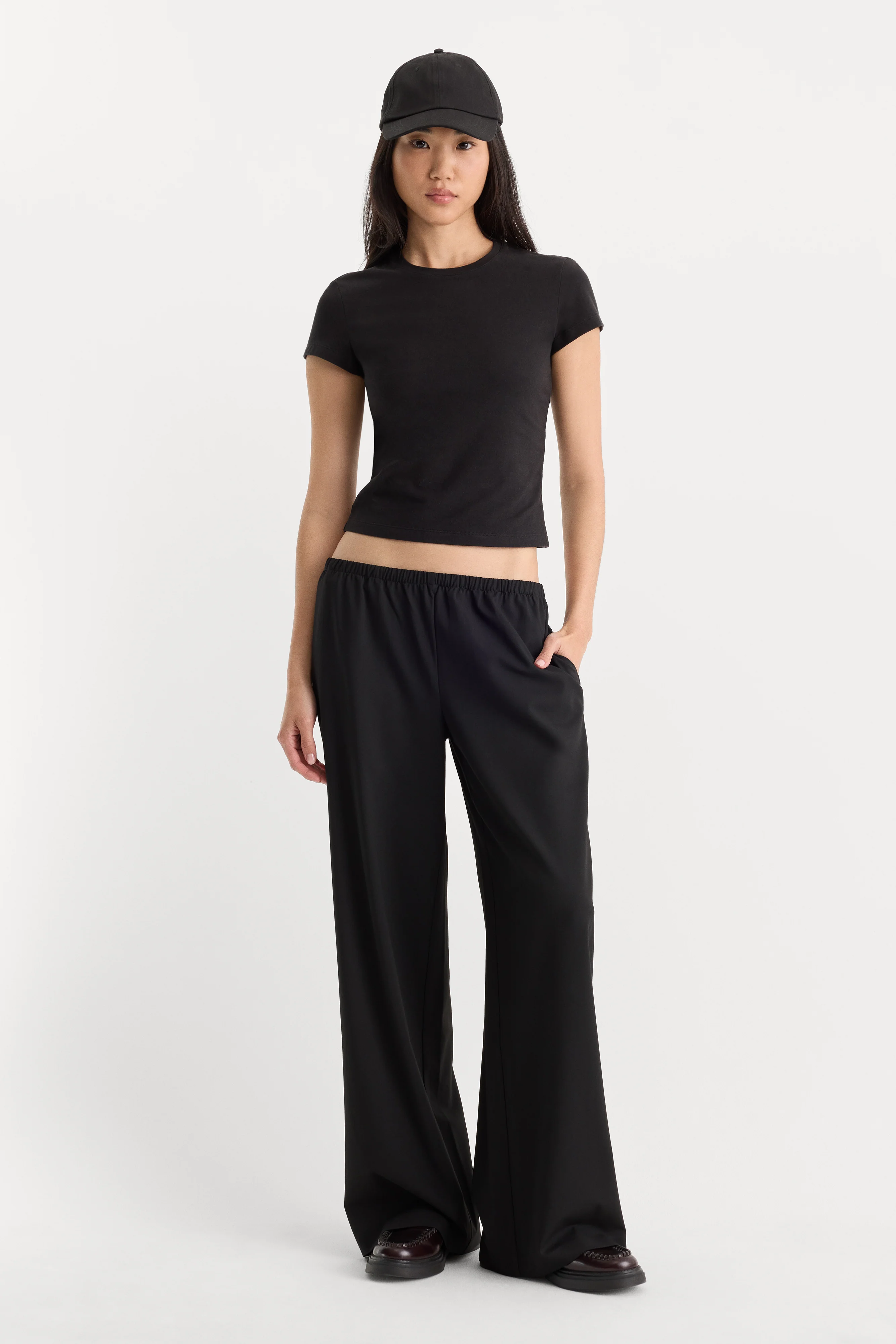 THE CAP SLEEVE TEE | BLACK001 - Image 3