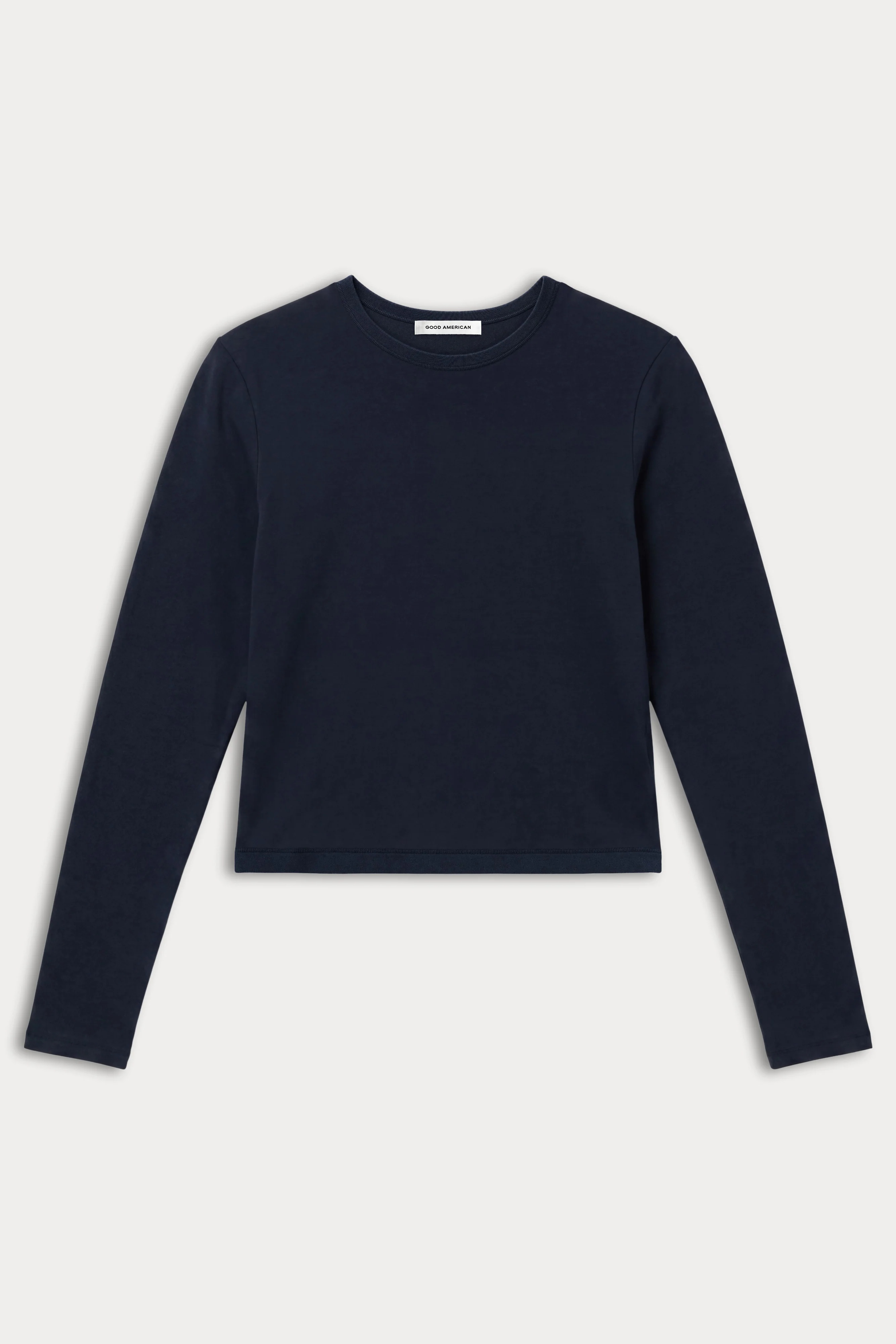 THE LONG SLEEVE BABY TEE | NEW NAVY - Image 5