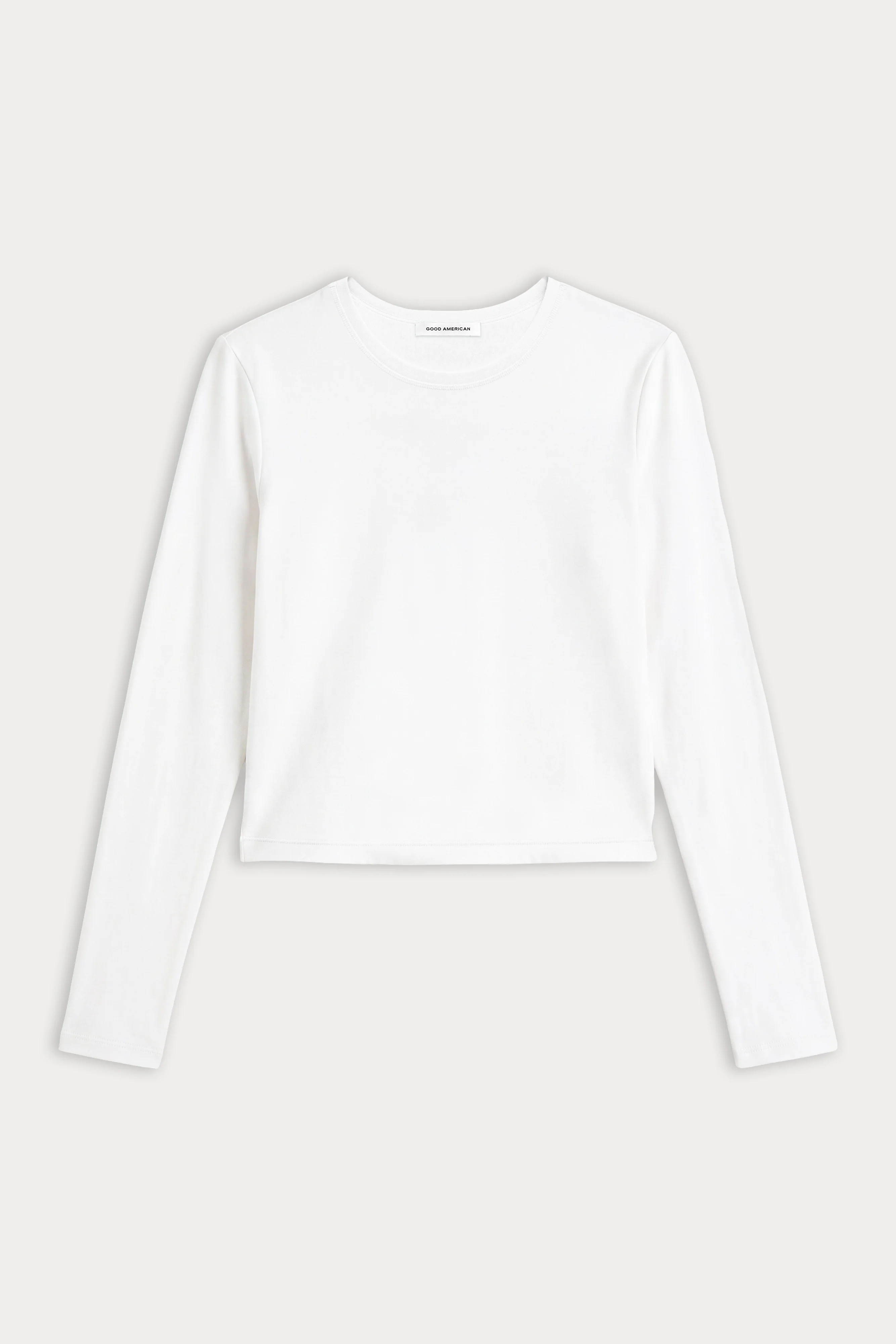 THE LONG SLEEVE BABY TEE | WHITE - Image 5