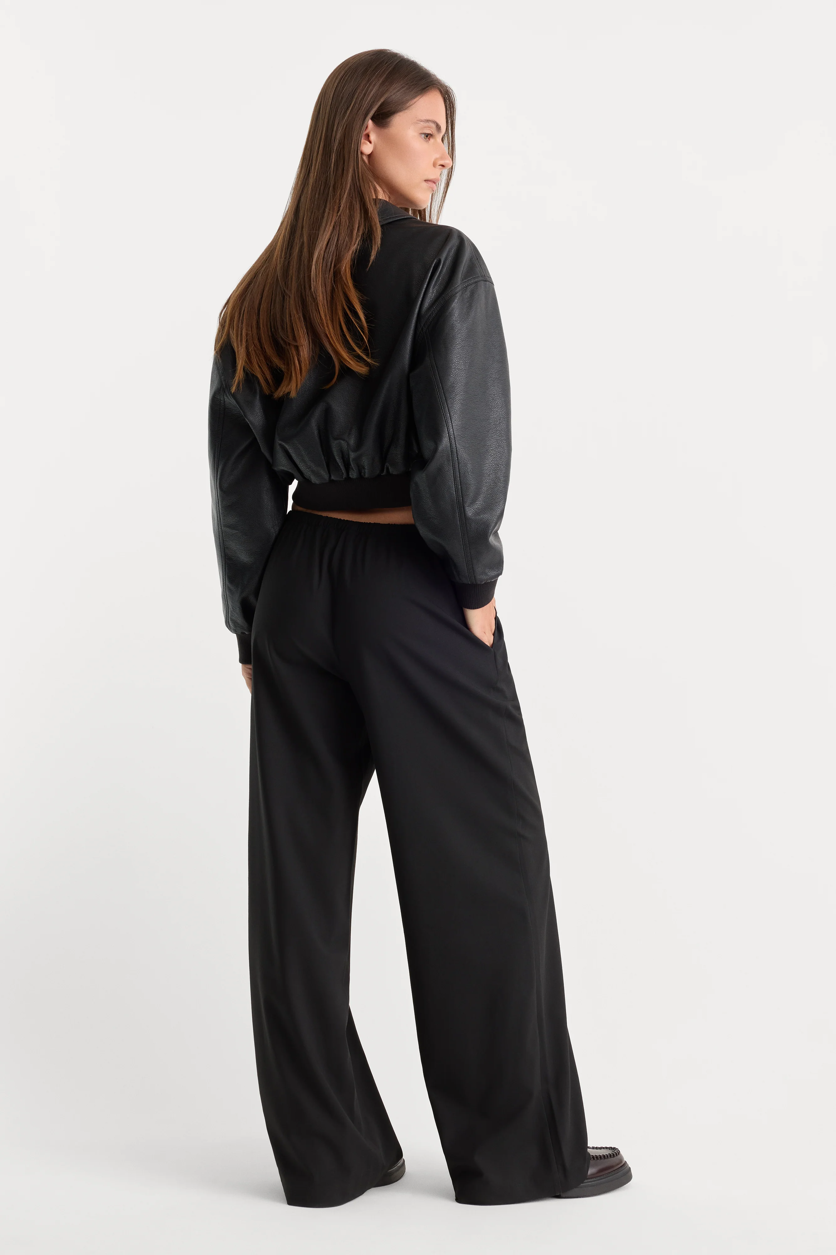 THE PULL ON TROUSER | BLACK001 - Image 3