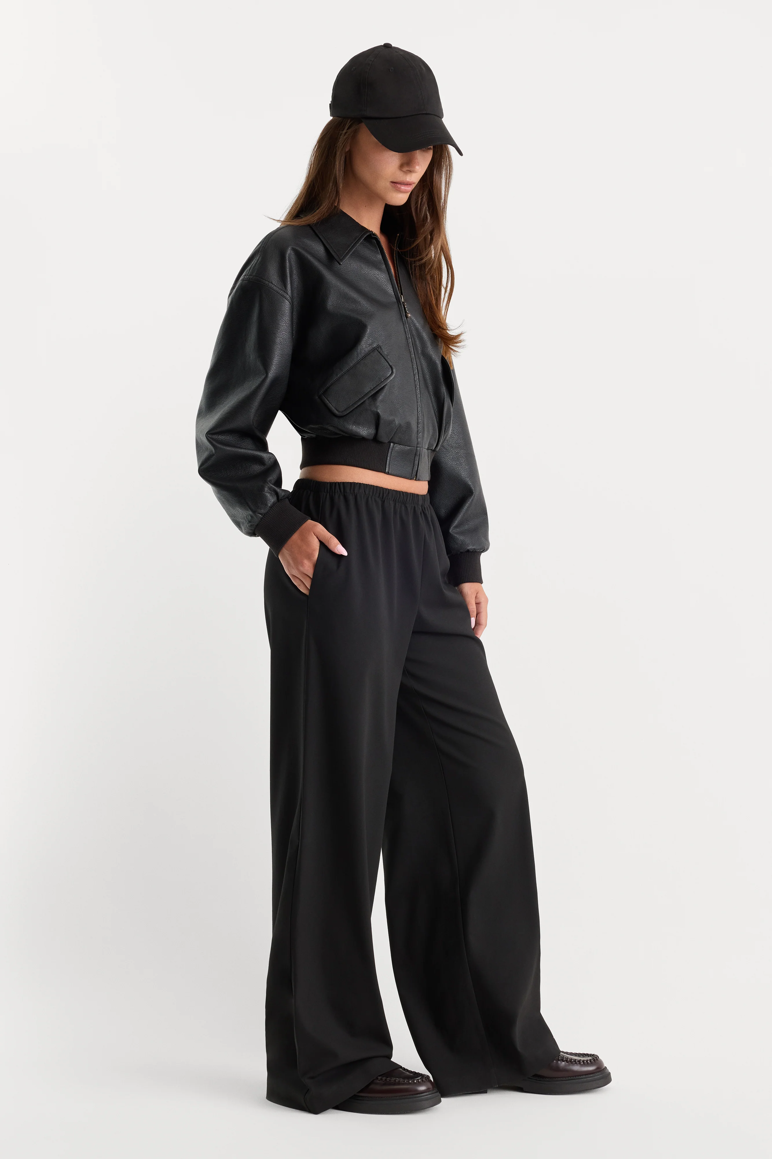 THE PULL ON TROUSER | BLACK001 - Image 4