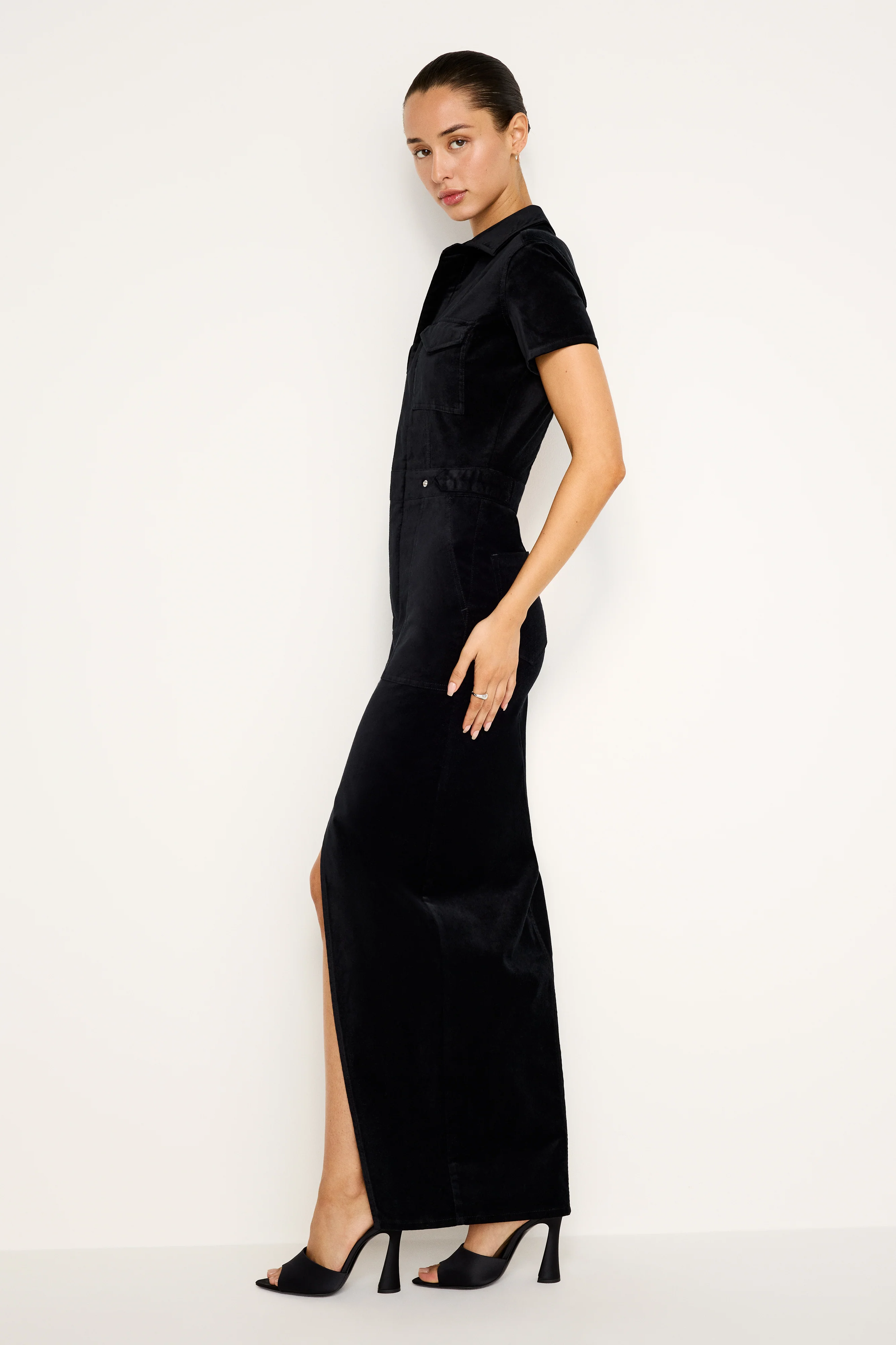 VELVET FIT FOR SUCCESS MAXI | BLACK001 - Image 3