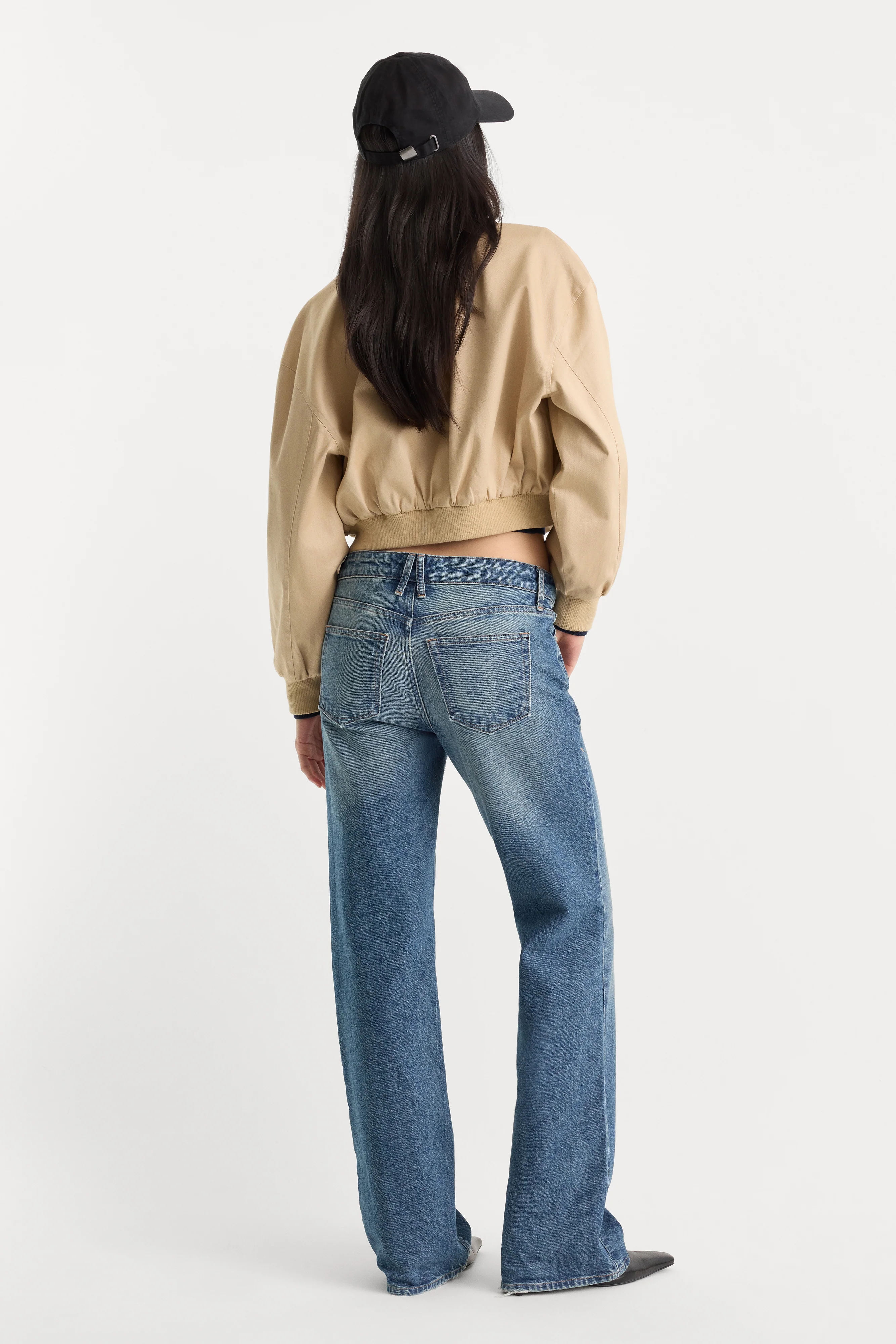 VINTAGE LOW RISE BOOTCUT JEANS | INDIGO1282 - Image 5