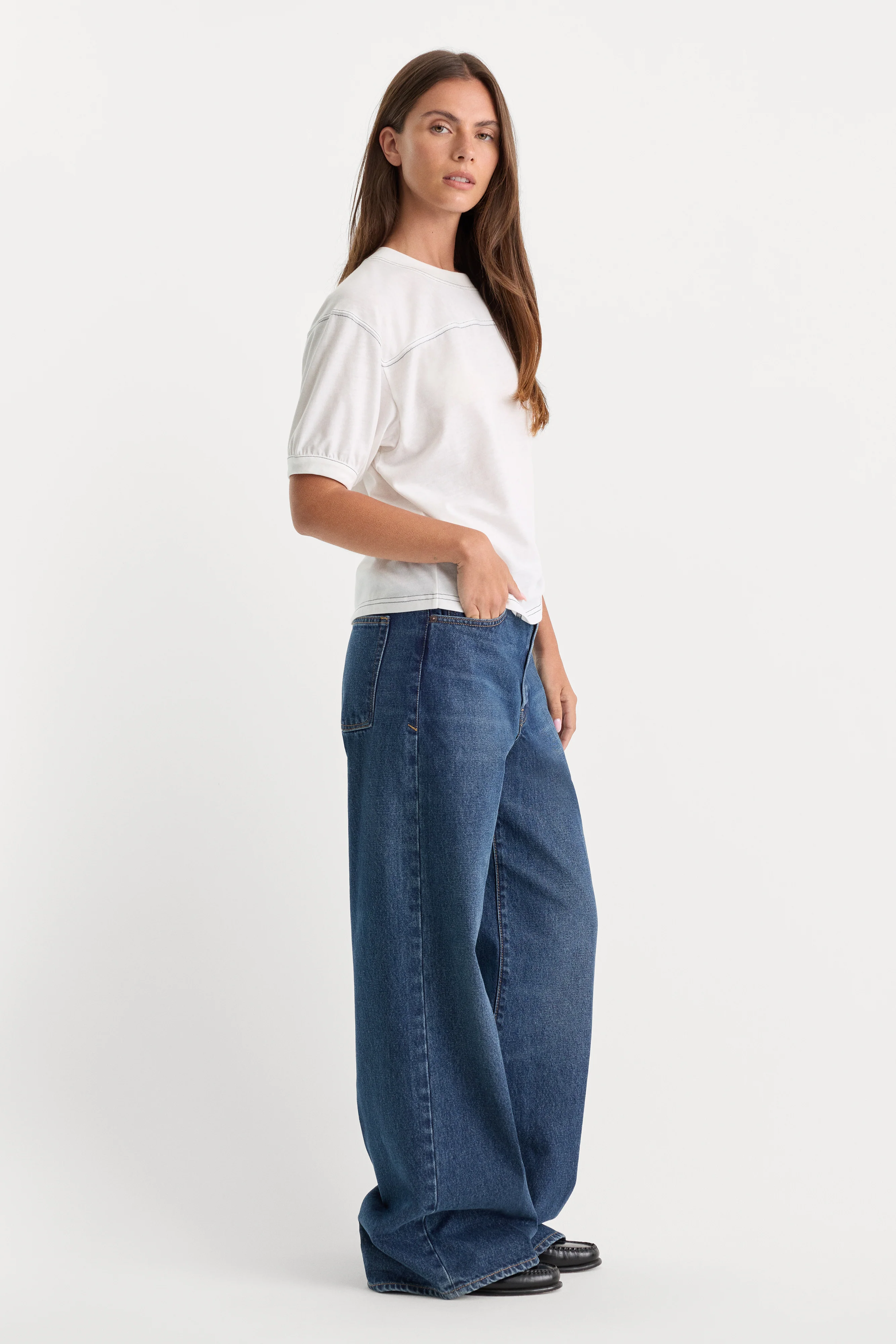 VINTAGE LOW SLUNG BAGGY JEANS | TRACE - Image 3