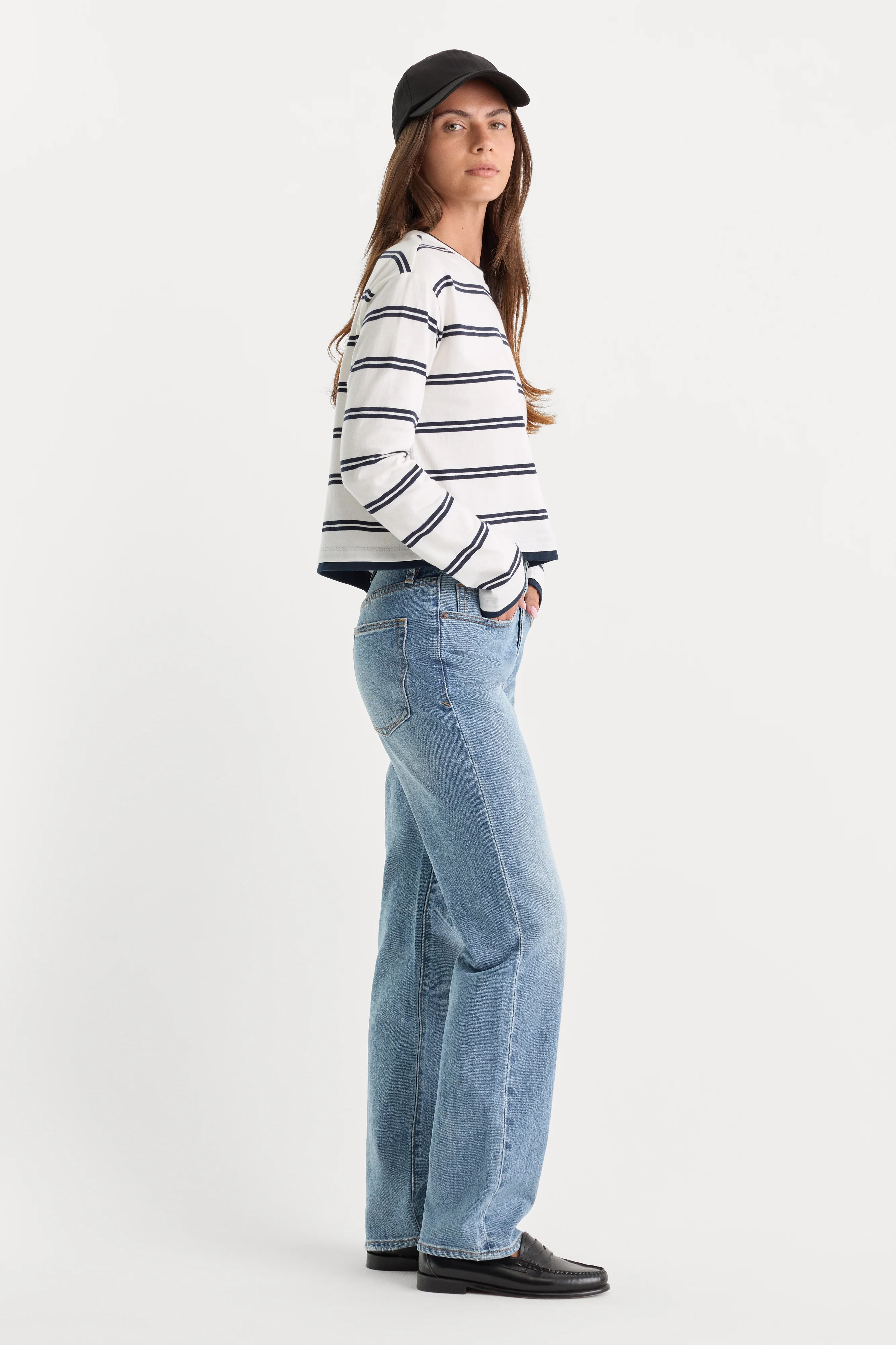 VINTAGE STRAIGHT JEANS | AMBER - Image 3