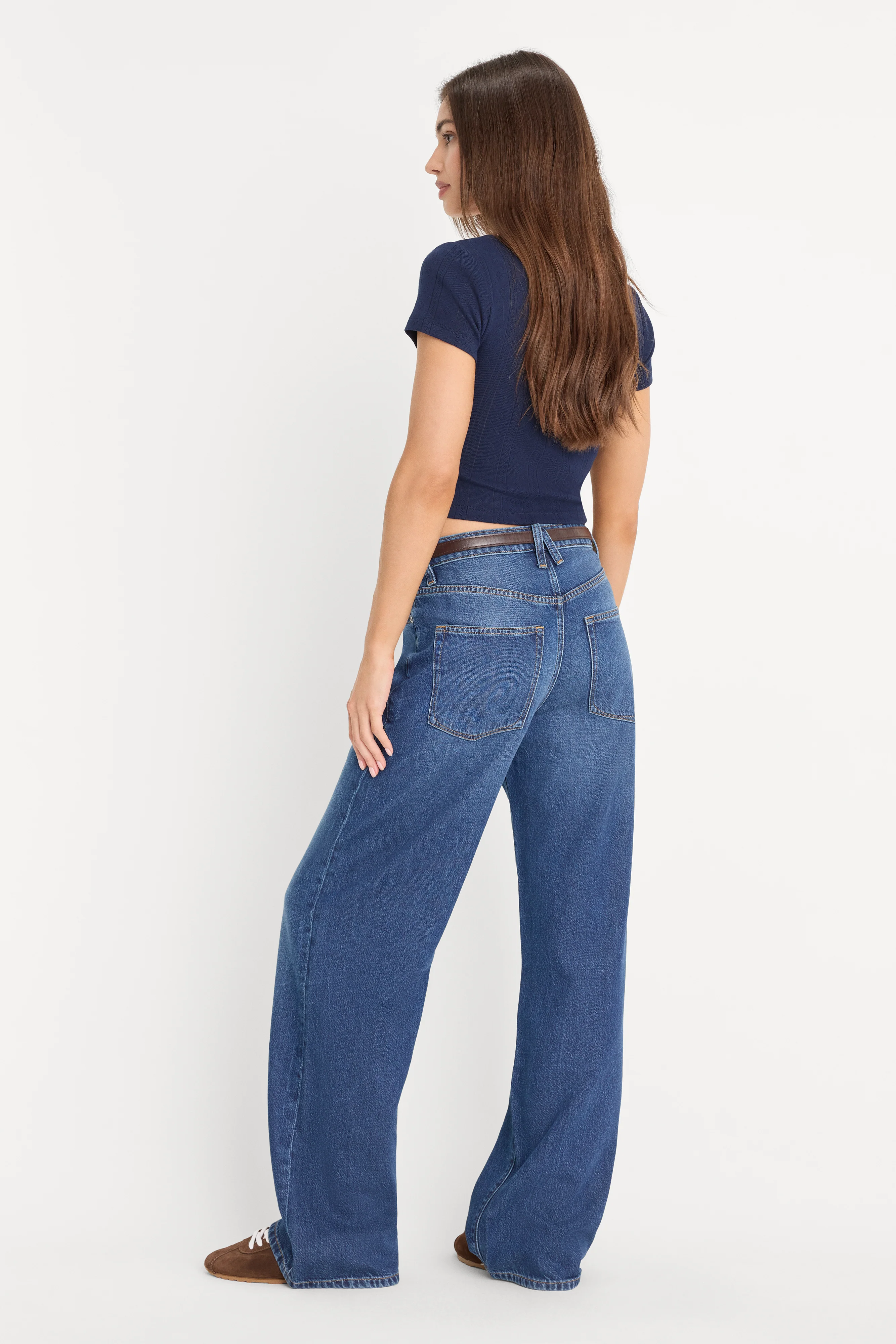 WEIGHTLESS WIDE JEANS | INDIGO1258 - Image 5