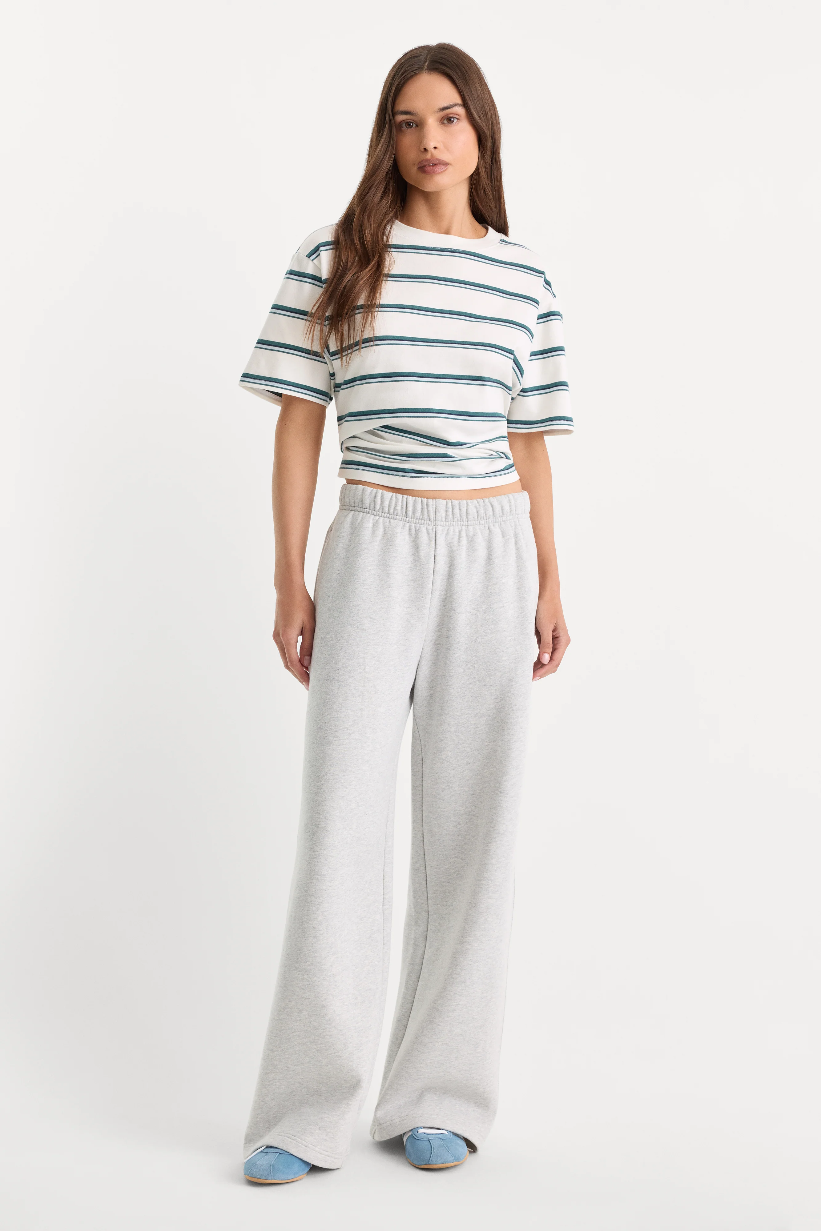 THE FLEECE SWEATPANT | HEATHER GREY
